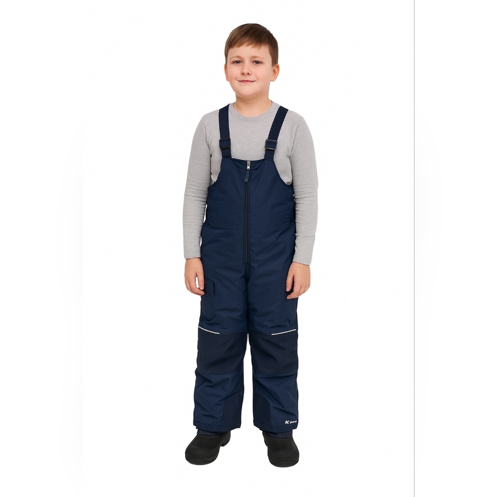 Columbia Omni-Tech Navy Blue Snow Bib Overalls Size M 10-12 Years